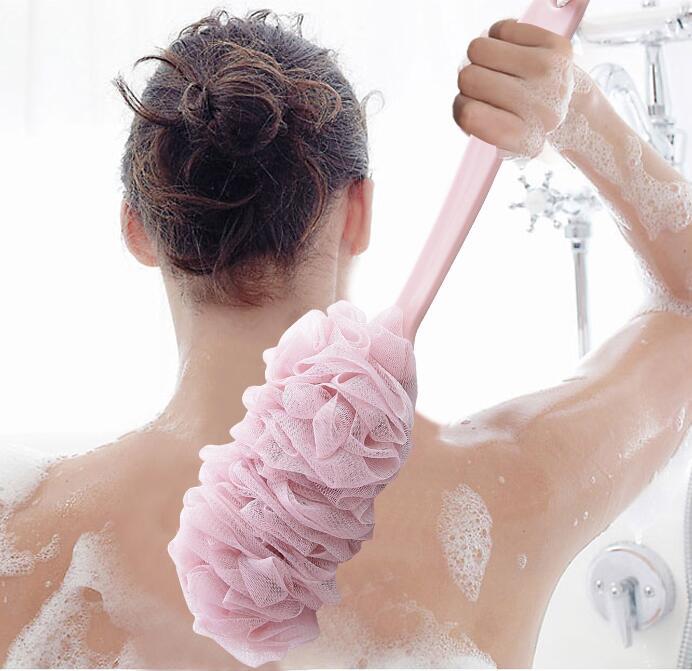 ShowersExpress long handle soft mesh back scrubber for shower — image 2