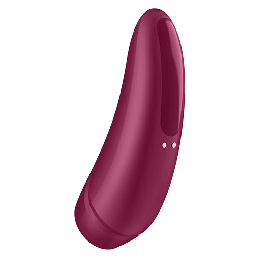 SATISFYER CURVY 1+ ROSE RED W/ APP