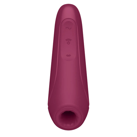 SATISFYER CURVY 1+ ROSE RED W/ APP