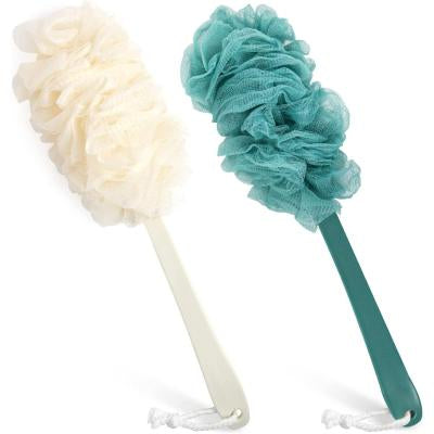 ShowersExpress long handle soft mesh back scrubber for shower — image 8