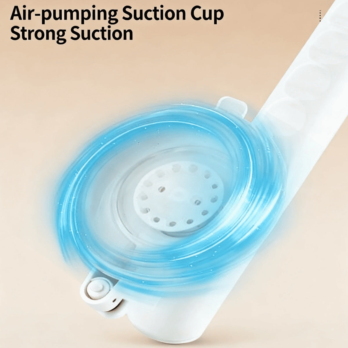 ShowersExpress 12-inch suction cup shower grab bar with safety indicator — image 9